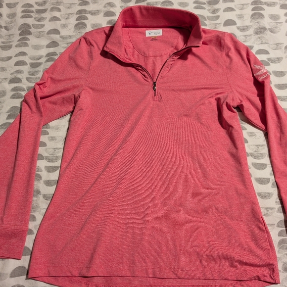 Greg Norman Collection Tops - Pink Women's Quarter Zip